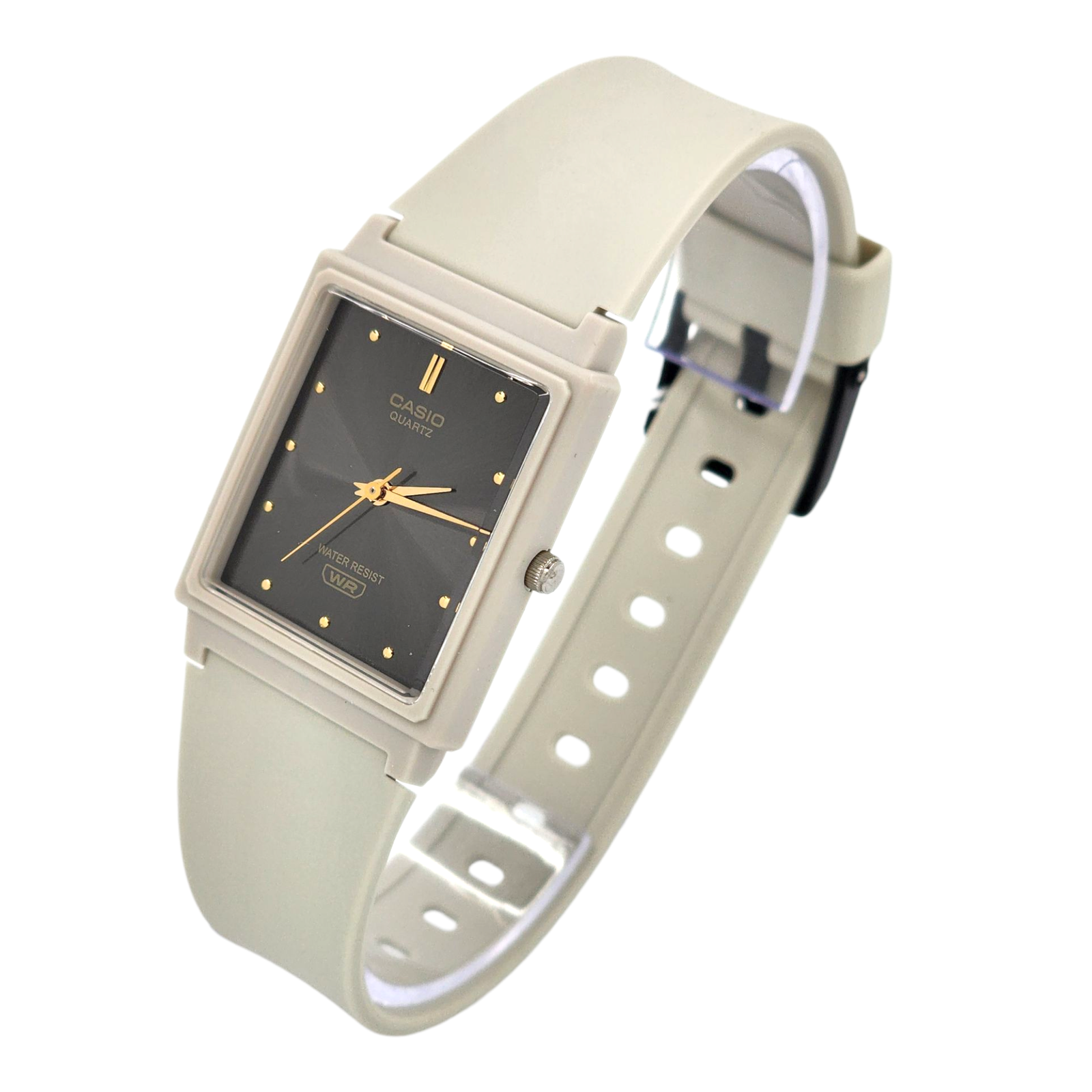 Reloj Casio dama MQ-38UC-8A correa resina blanco hueso-2