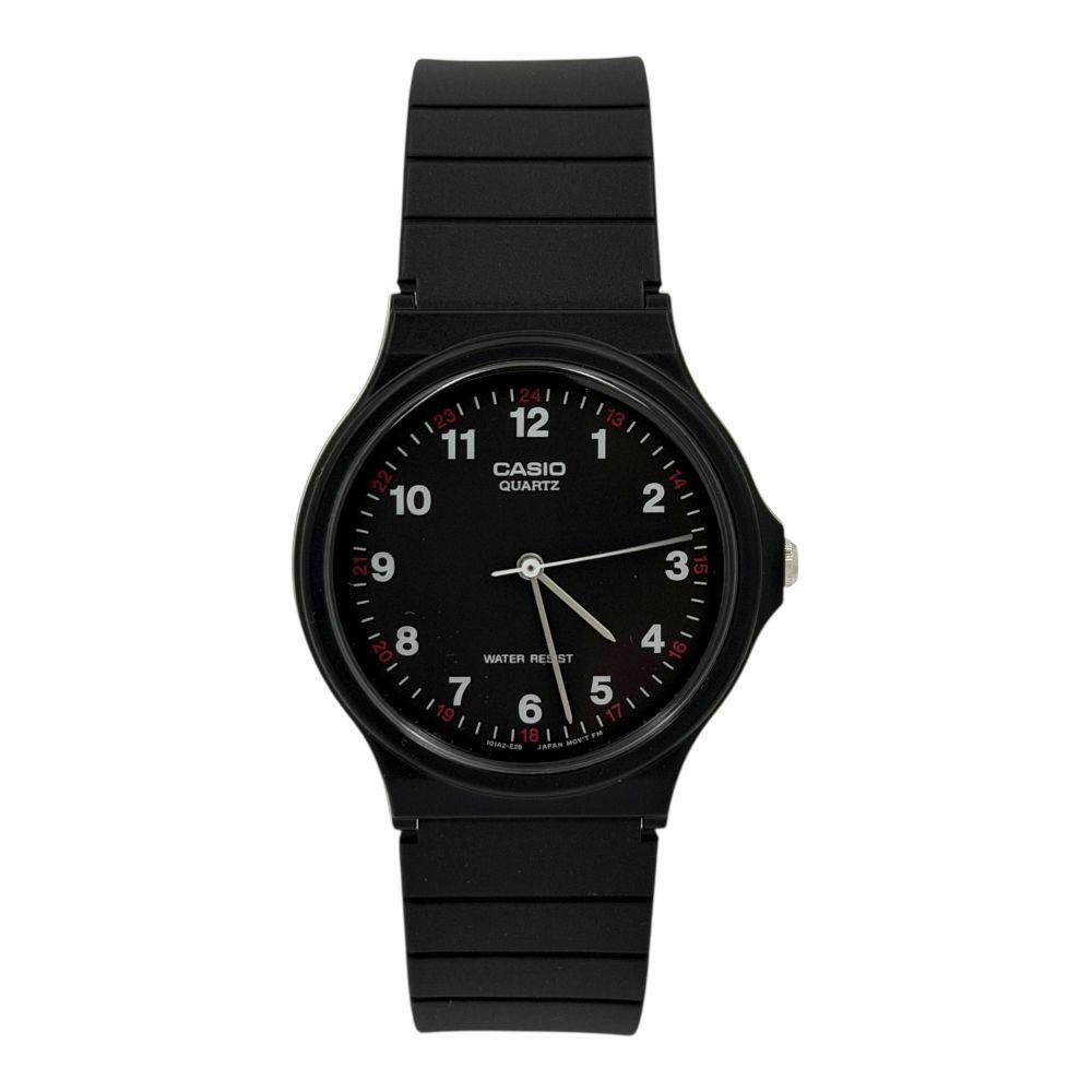 Reloj Casio Unisex MQ-24-1B correa resina negro-0