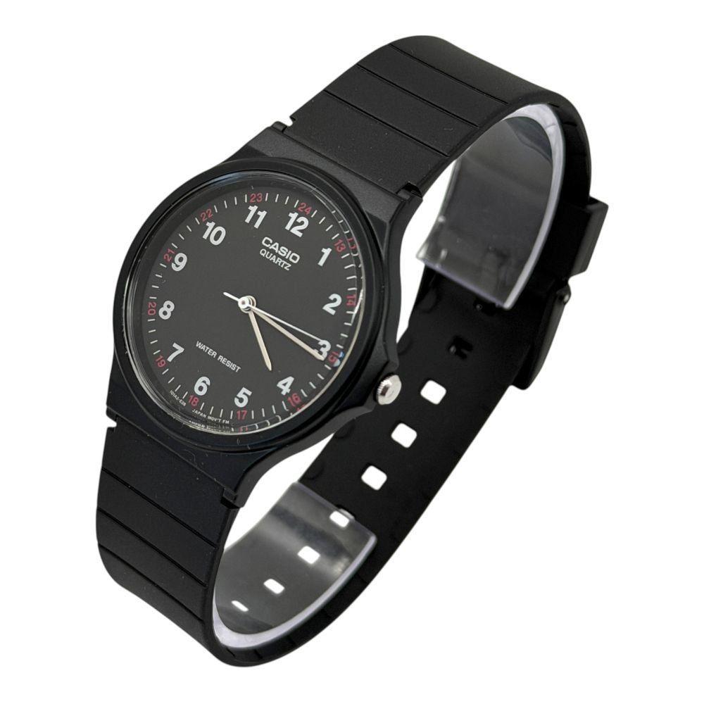 Reloj Casio Unisex MQ-24-1B correa resina negro-3