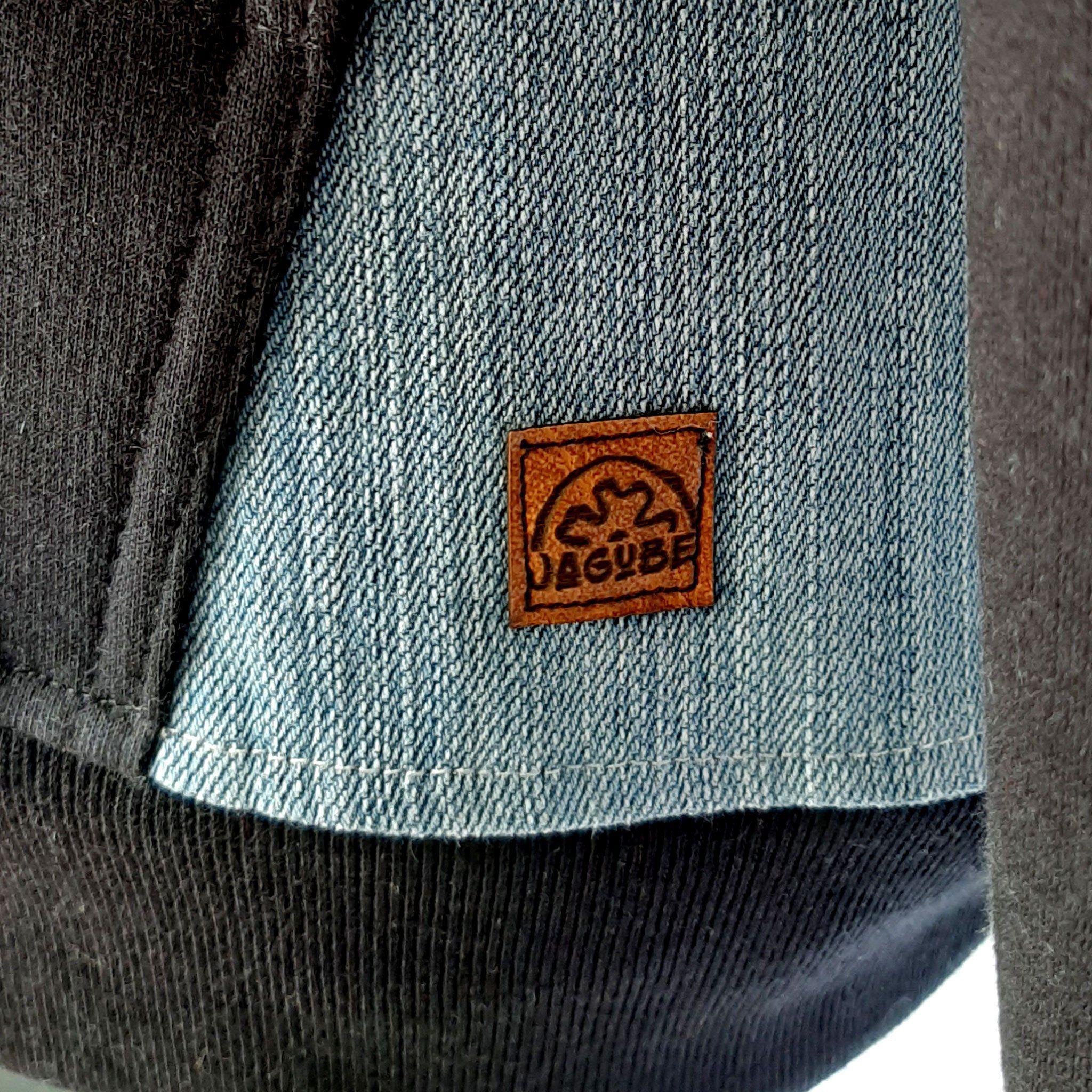 Polerón Jagube Hombre Negro Amarillo-2