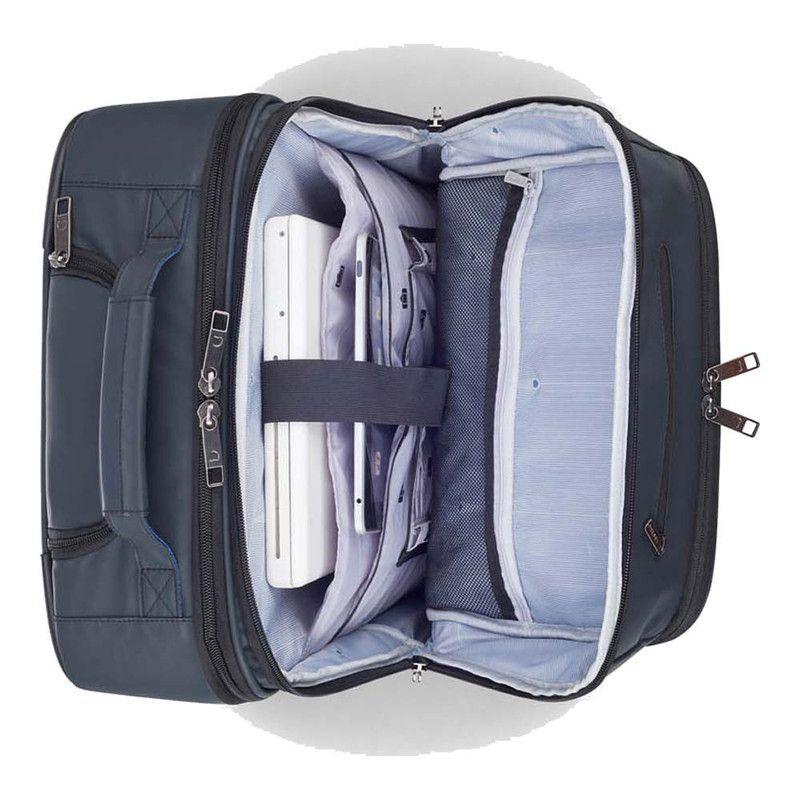 MOCHILA CON CARRO 17,3" DELSEY PARVIS PLUS GRIS PLATA-4