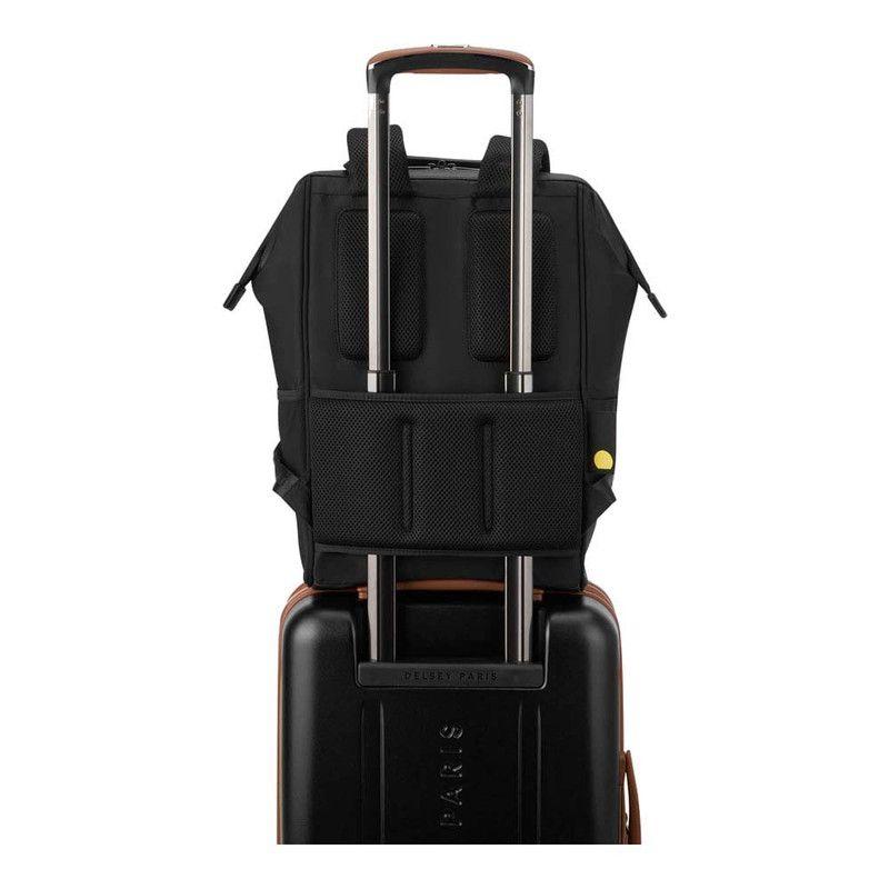 MOCHILA TOTE PORTANOTEBOOK 14" DELSEY SHADOW 5.0 NEGRO-6