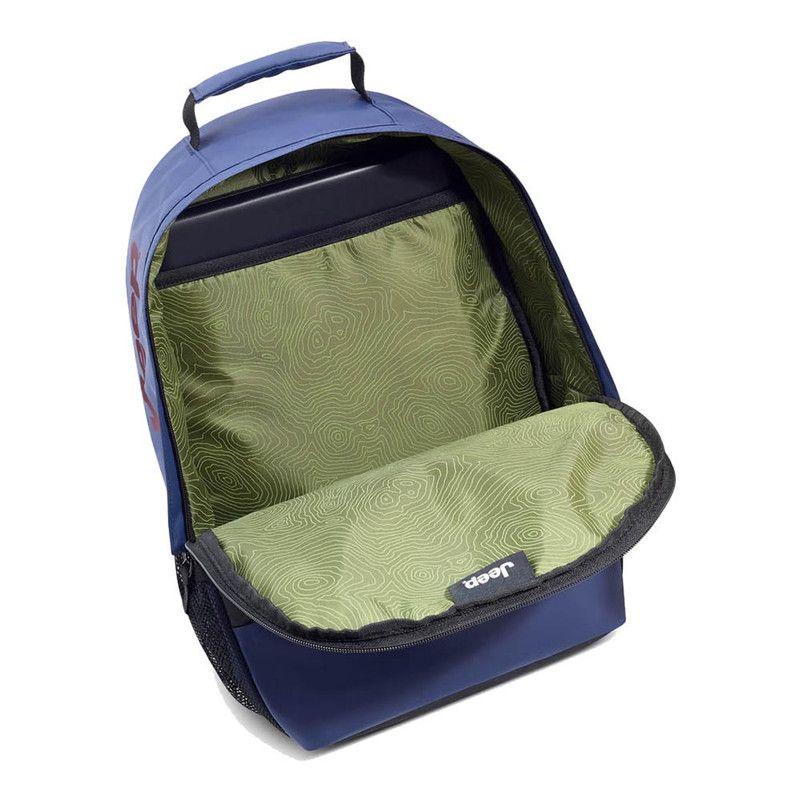 MOCHILA PORTANOTEBOOK 15,6" IMPERMEABLE JEEP BY DELSEY 12C AZUL-6