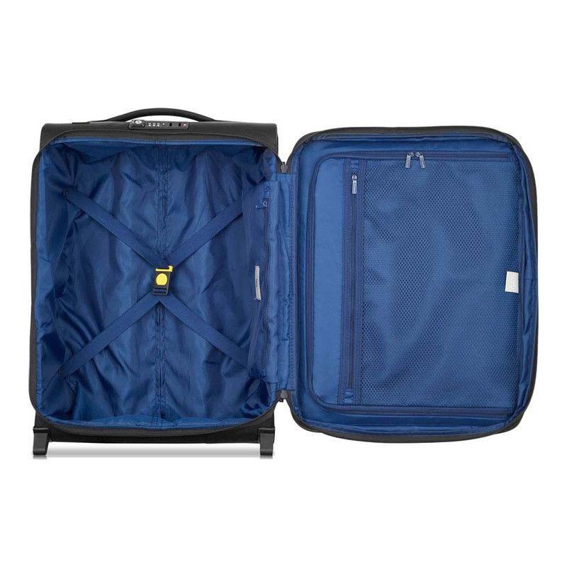 MALETA DE CABINA EXPANDIBLE 55 cm. 2R. DELSEY BROCHANT 3.0 NEGRO-2