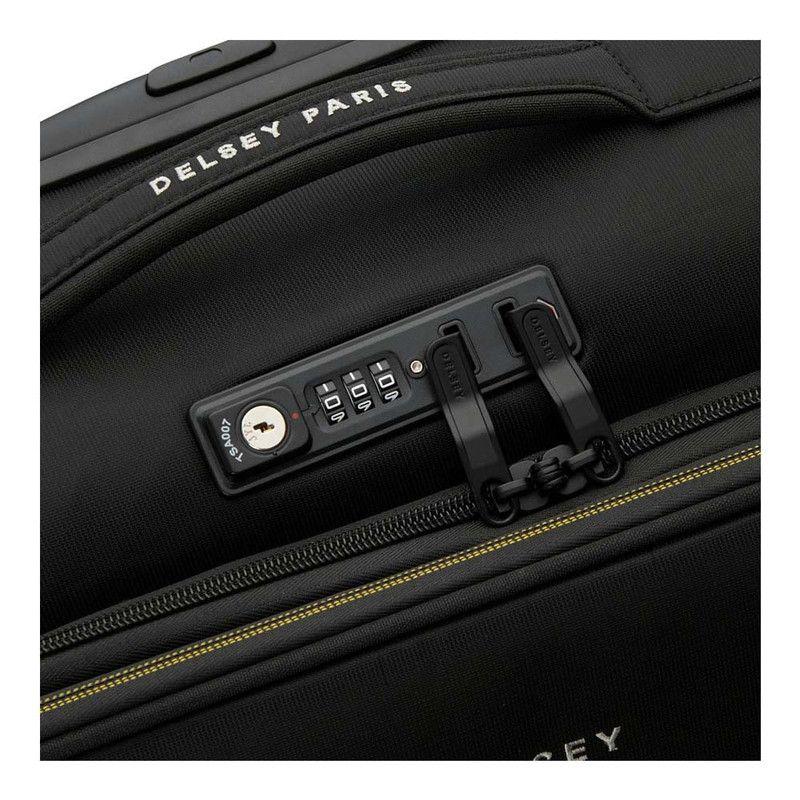 MALETA DE CABINA EXPANDIBLE 55 cm. 2R. DELSEY BROCHANT 3.0 NEGRO-6