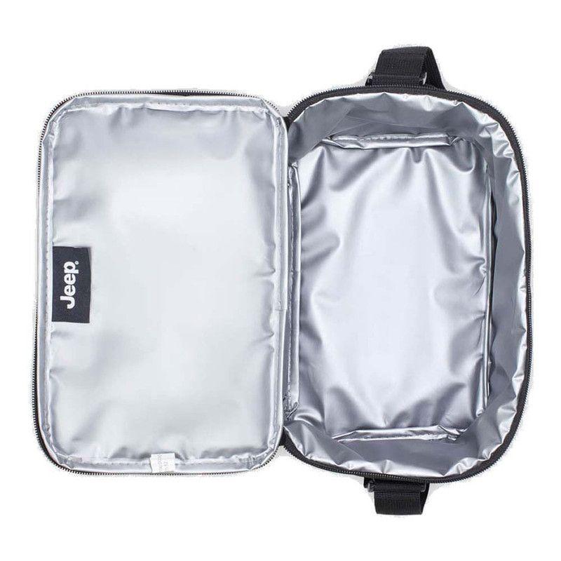 LONCHERA ESCOLAR ISOTÉRMICA JEEP BY DELSEY 14D NEGRO-2