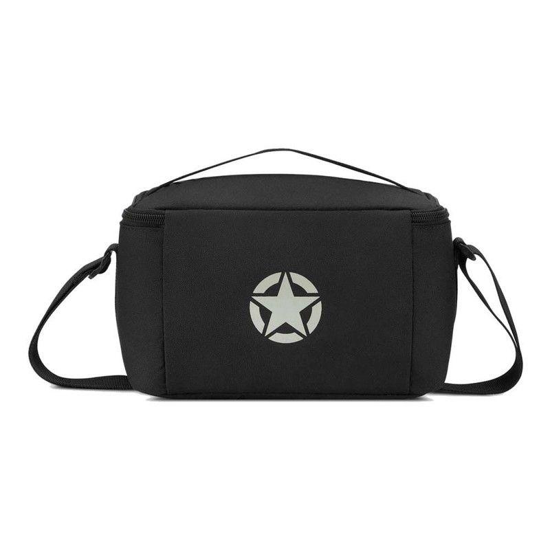 LONCHERA ESCOLAR ISOTÉRMICA JEEP BY DELSEY 14D NEGRO-3