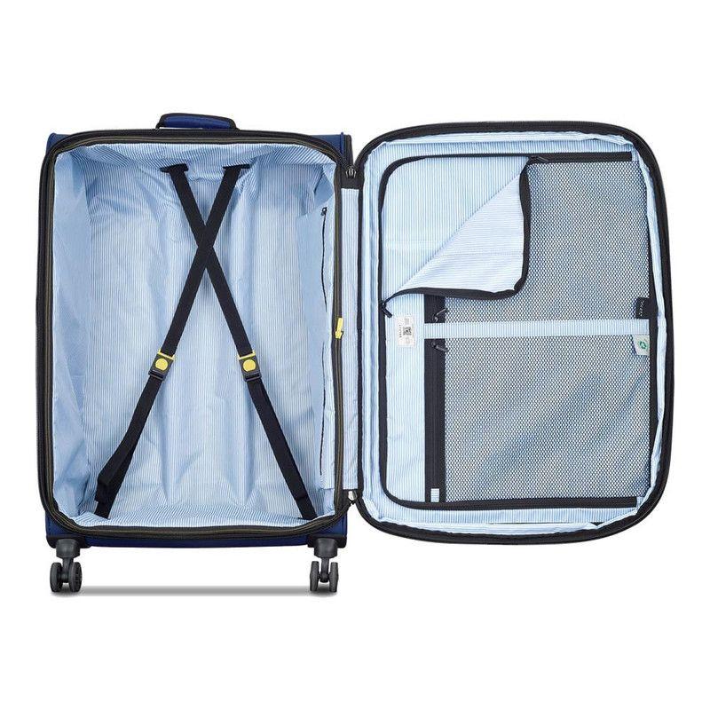 MALETA GRANDE 78 cm. EXPAND. E IMPERMEABLE DELSEY BONNEVILLE AZUL-2