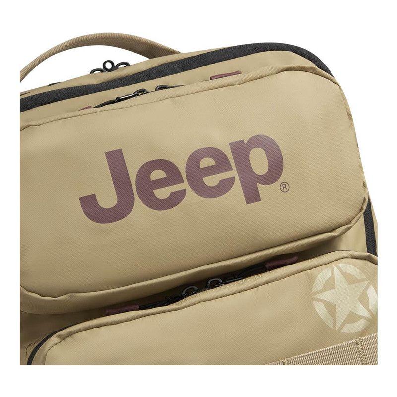 MOCHILA PORTANOT. TACTICA EXP.17" IMPERM. JEEP BY DELSEY 10B BEIGE-5