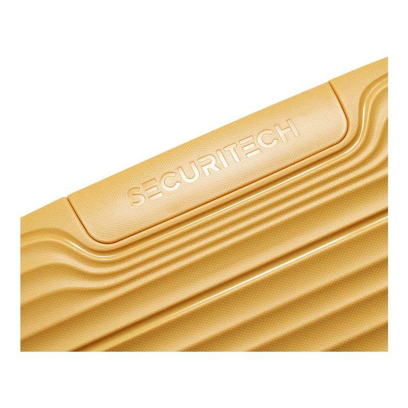 MALETA MEDIANA EXPANDIBLE 66 cm. SECURITECH DUNE by DELSEY AMARILLO-4