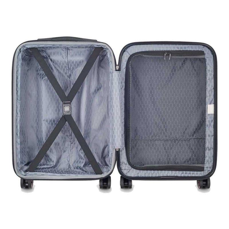 MALETA DE CABINA 55 cm. EXPANDIBLE DELSEY AIR ARMOUR NEGRO-2