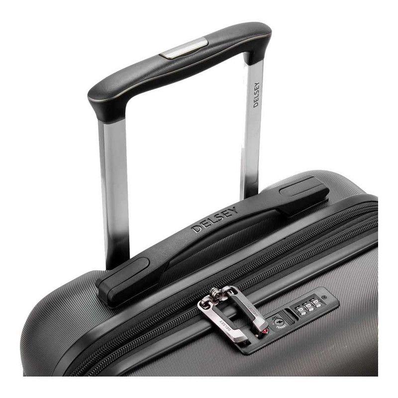 MALETA DE CABINA 55 cm. EXPANDIBLE DELSEY AIR ARMOUR NEGRO-5