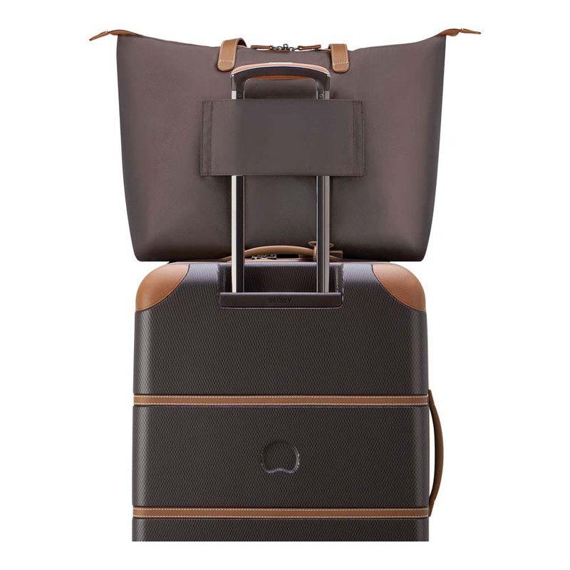 TOTE BAG PLEGABLE DELSEY CHATELET AIR 2.0 MARRON-6