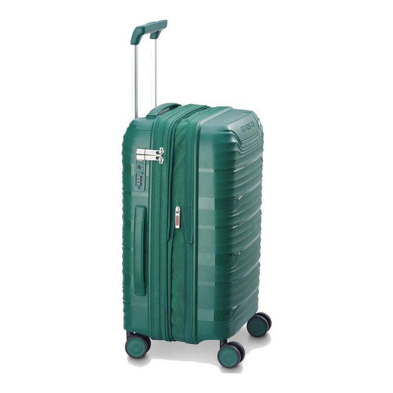 MALETA DE CABINA EXPANDIBLE 55 cm. SECURITECH DUNE by DELSEY VERDE-7