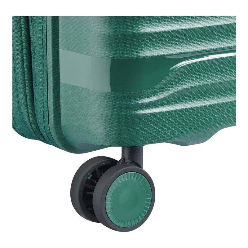 MALETA DE CABINA EXPANDIBLE 55 cm. SECURITECH DUNE by DELSEY VERDE-8