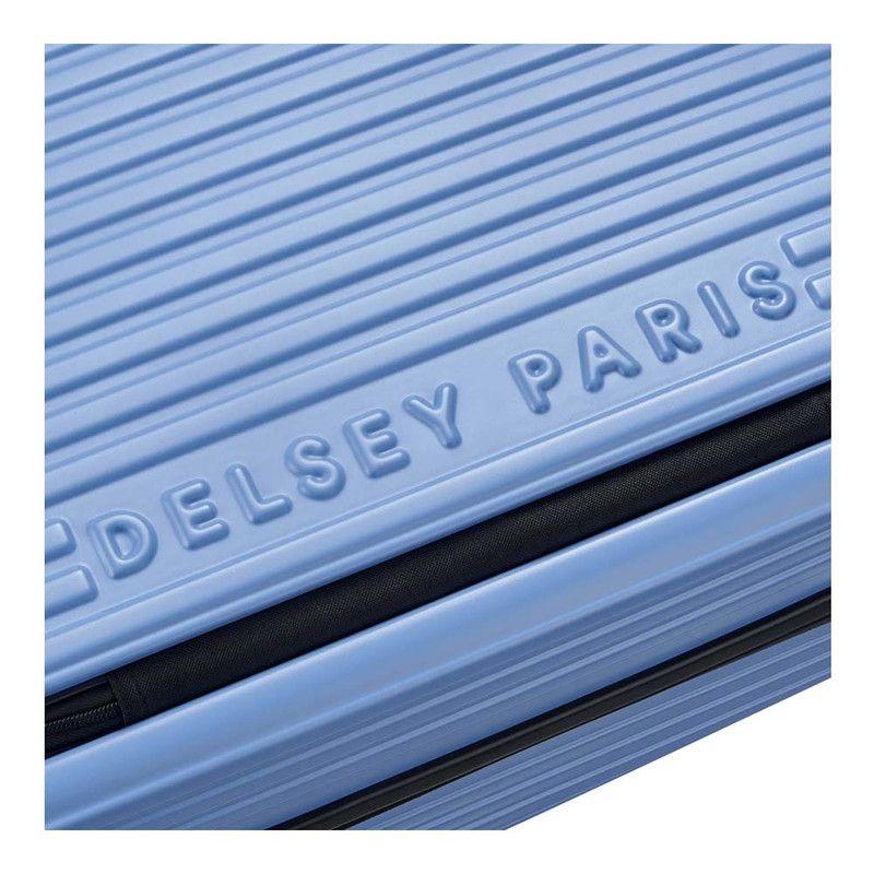 MALETA MEDIANA RIGIDA CON TAPA  66 cm. DELSEY SECURITIME CELESTE-5