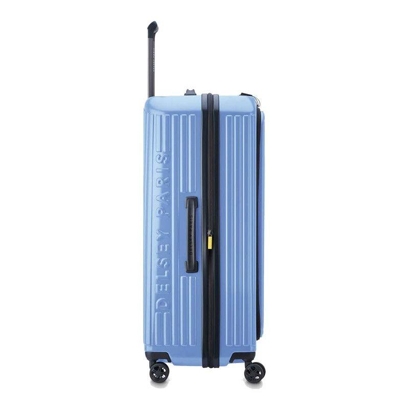 MALETA GRANDE RIGIDA CON TAPA  76 cm. DELSEY SECURITIME CELESTE-3
