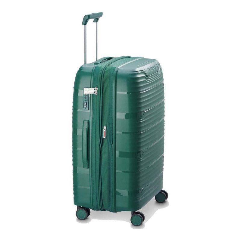 MALETA GRANDE EXPANDIBLE 76 cm. SECURITECH DUNE by DELSEY VERDE-7