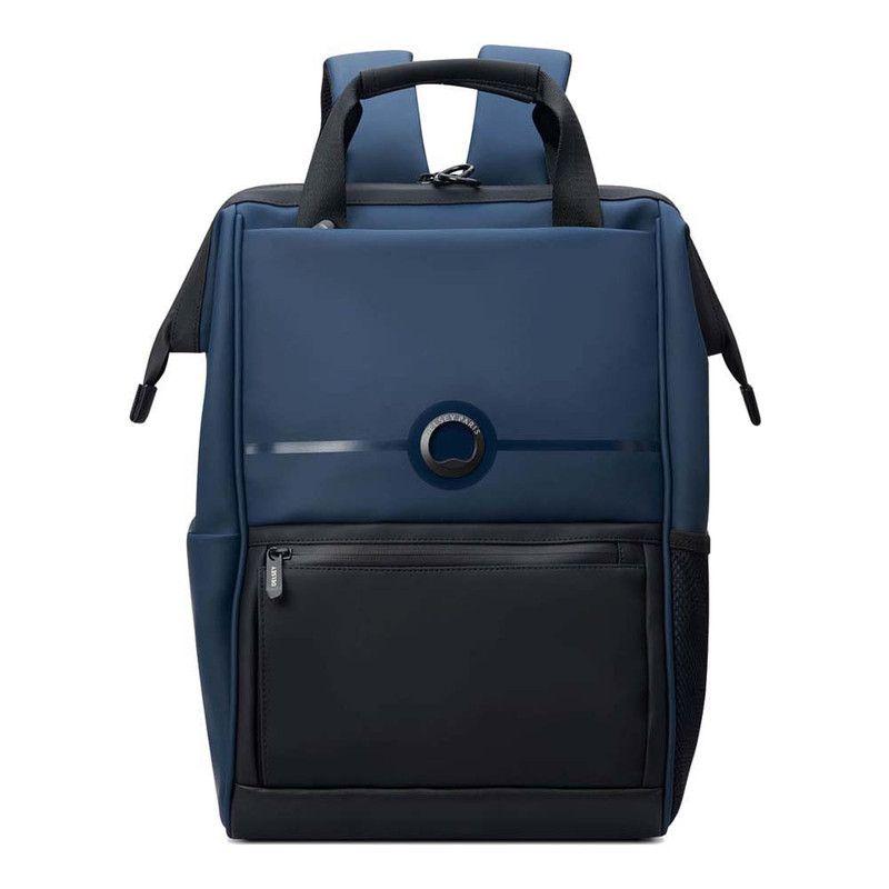 MOCHILA PORTANOTEBOOK IMPERMEABLE 14" DELSEY TURENNE SOFT AZUL-0