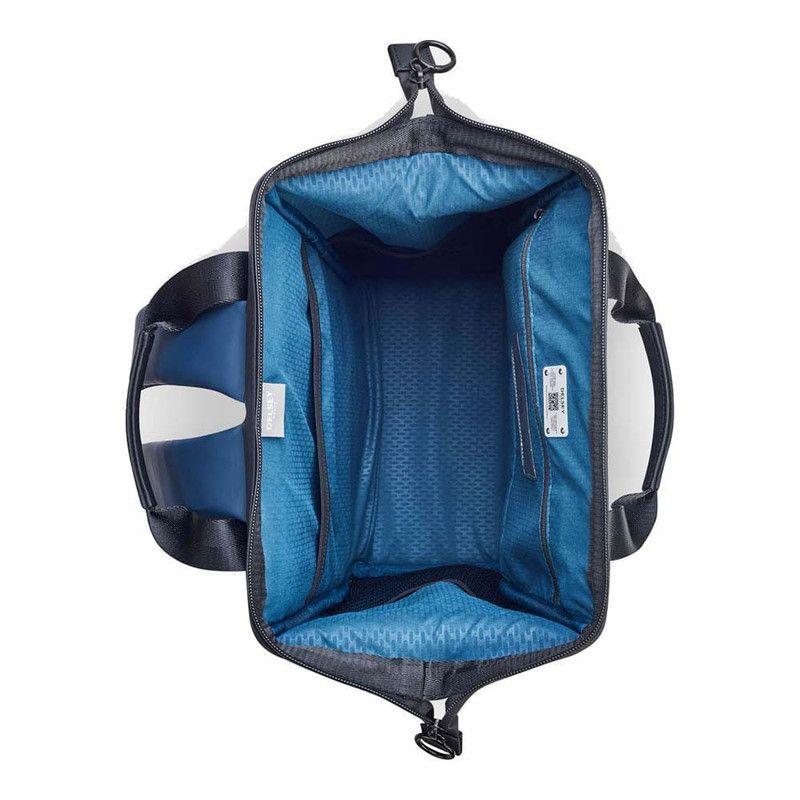 MOCHILA PORTANOTEBOOK IMPERMEABLE 14" DELSEY TURENNE SOFT AZUL-2