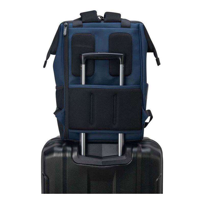 MOCHILA PORTANOTEBOOK IMPERMEABLE 14" DELSEY TURENNE SOFT AZUL-7