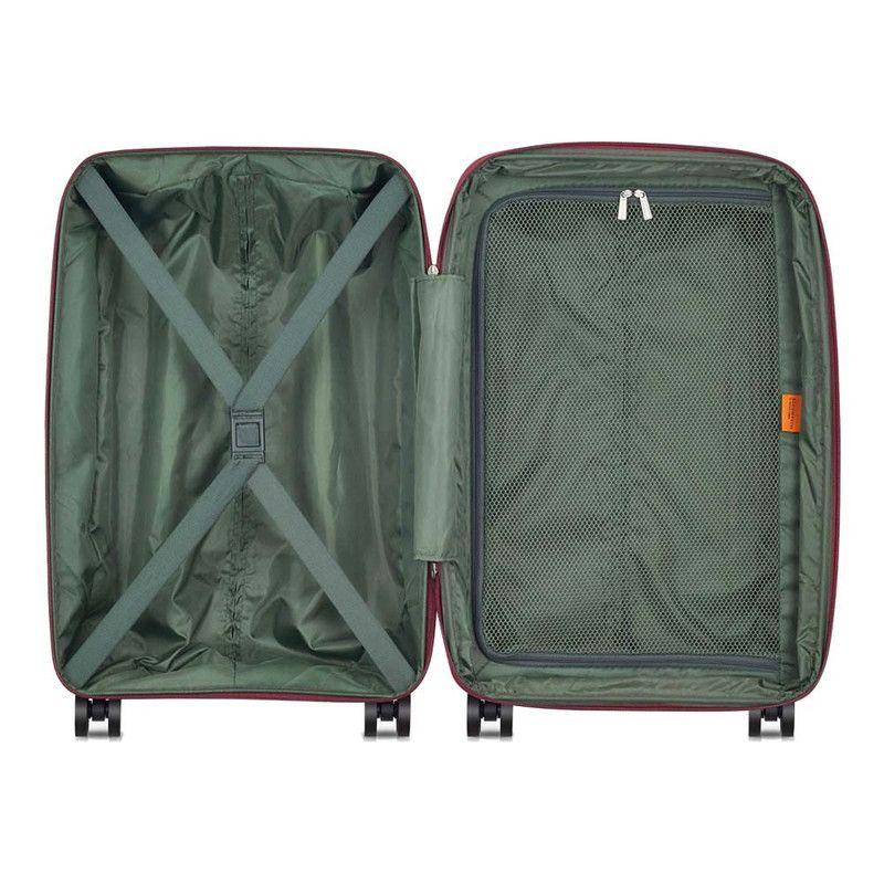 MALETA DE CABINA EXPANDIBLE 55 cm. SECURITECH DUNE by DELSEY ROJO-2