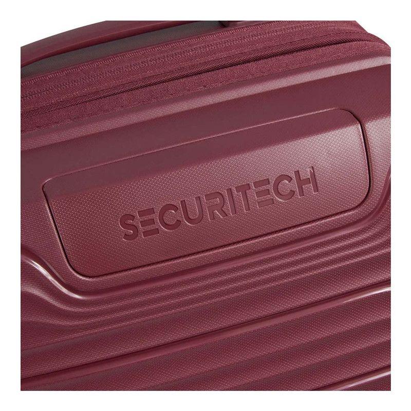 MALETA DE CABINA EXPANDIBLE 55 cm. SECURITECH DUNE by DELSEY ROJO-4