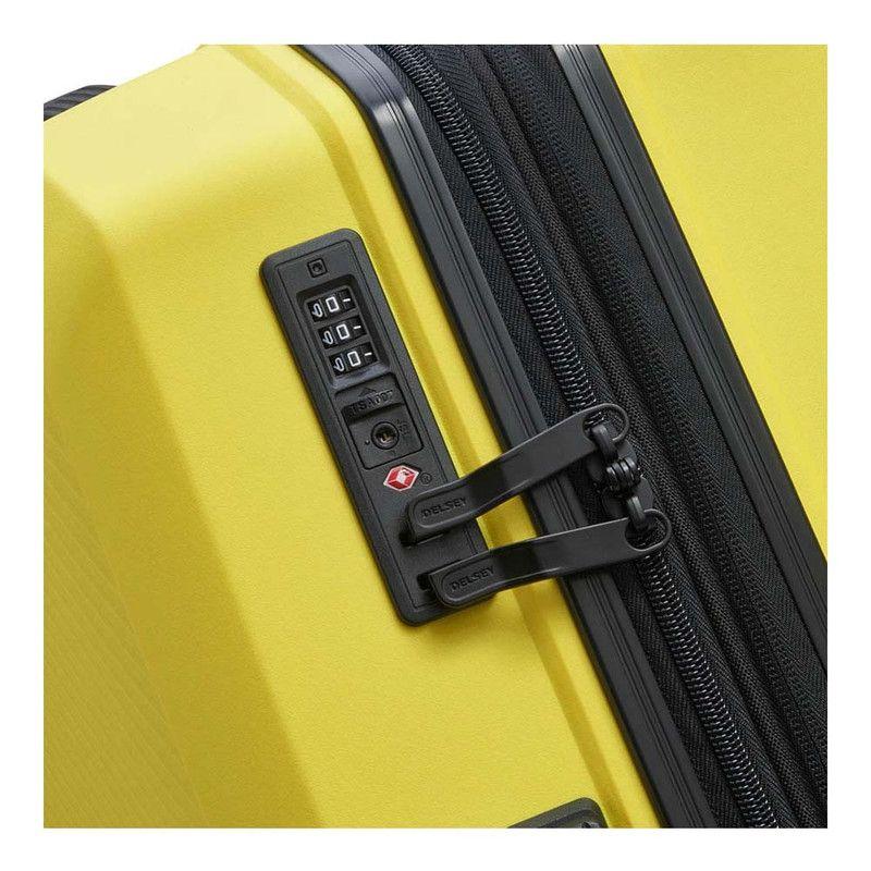 MALETA GRANDE EXPANDIBLE 75 cm. DELSEY ANVERS AMARILLO-6