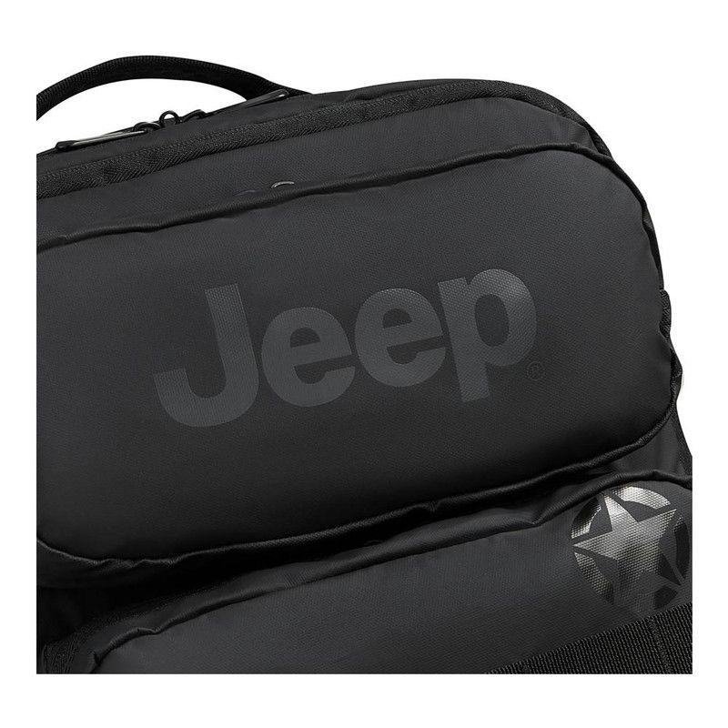 MOCHILA PORTANOT. TACTICA EXP.17" IMPERM. JEEP BY DELSEY 10B NEGRO-5