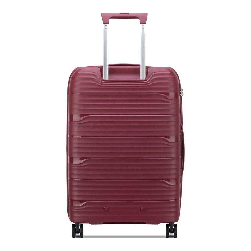 MALETA MEDIANA EXPANDIBLE 66 cm. SECURITECH DUNE by DELSEY ROJO-3