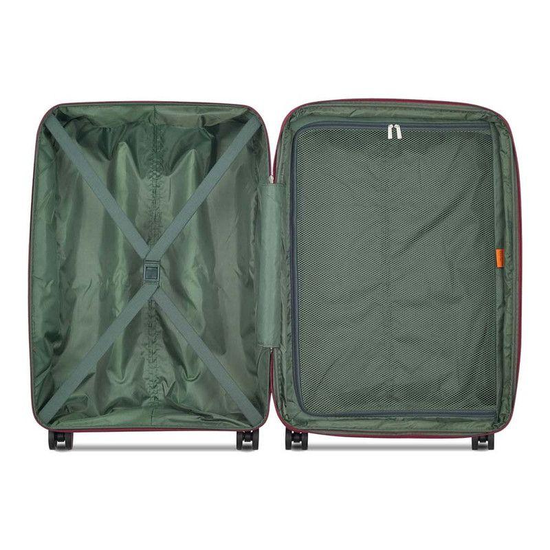MALETA GRANDE EXPANDIBLE 76 cm. SECURITECH DUNE by DELSEY ROJO-2