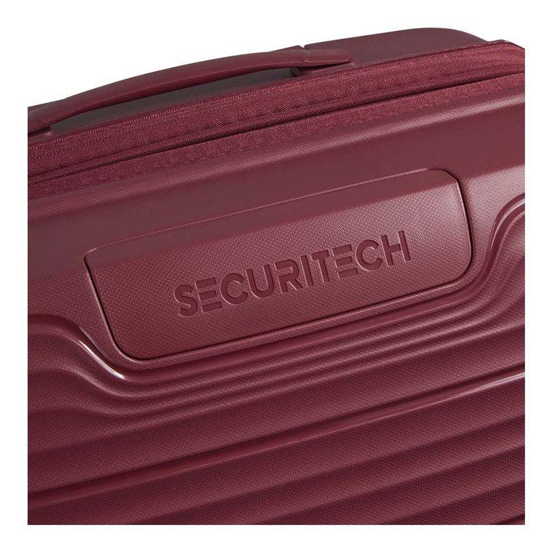 MALETA GRANDE EXPANDIBLE 76 cm. SECURITECH DUNE by DELSEY ROJO-4