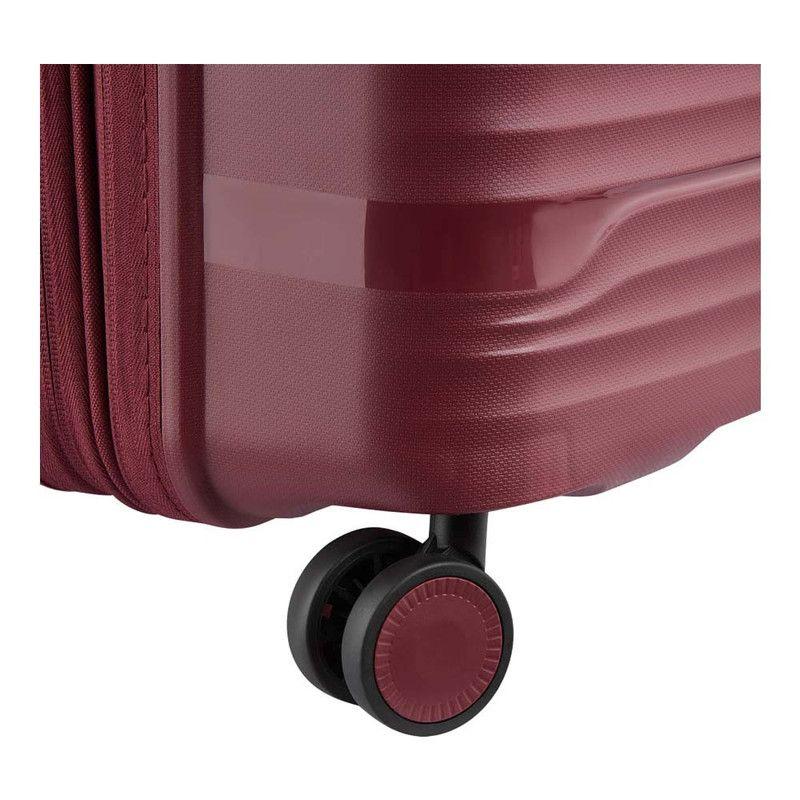 MALETA GRANDE EXPANDIBLE 76 cm. SECURITECH DUNE by DELSEY ROJO-8