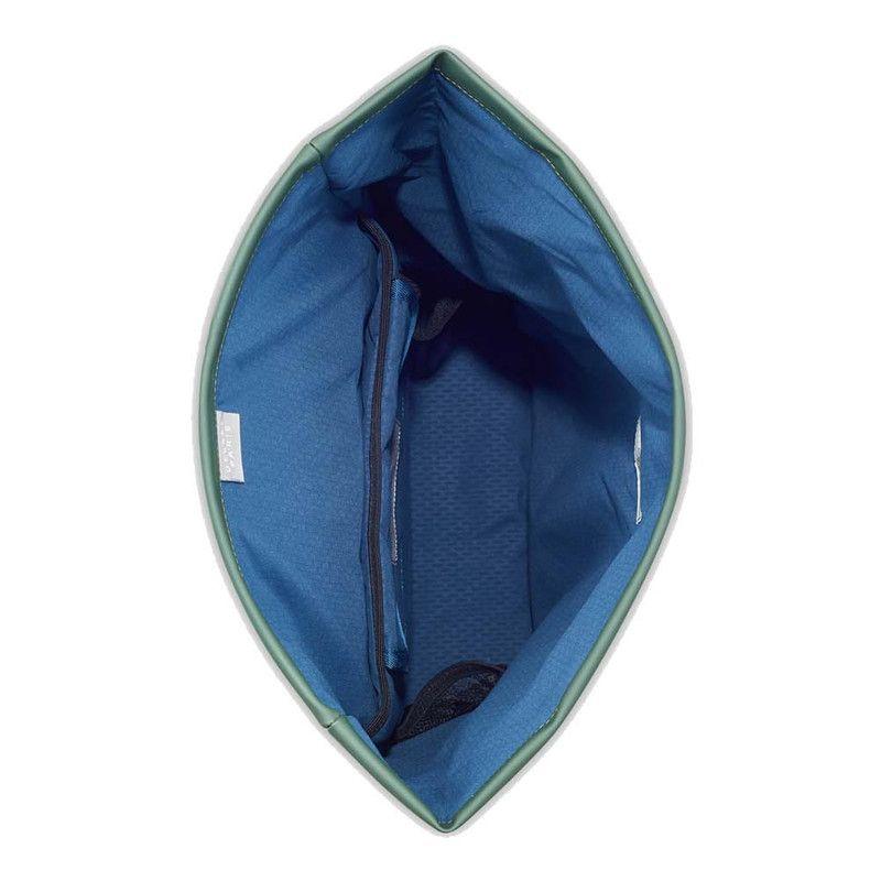 MOCHILA PORTAPC ROLLTOP IMPERMEABLE 14" DELSEY TURENNE SOFT VERDE-2
