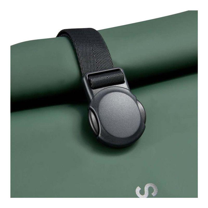 MOCHILA PORTAPC ROLLTOP IMPERMEABLE 14" DELSEY TURENNE SOFT VERDE-7
