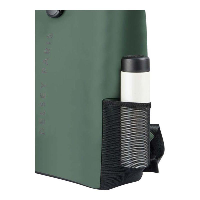 MOCHILA PORTAPC ROLLTOP IMPERMEABLE 14" DELSEY TURENNE SOFT VERDE-9