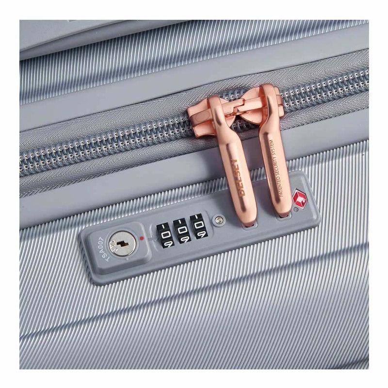 MALETA TRUNK MEDIANA 74 cm. DELSEY SHADOW 5.0 GRIS PLATA-6