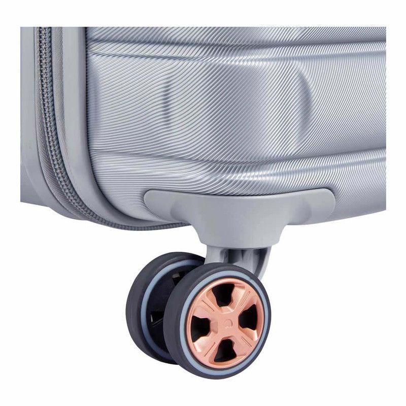MALETA TRUNK MEDIANA 74 cm. DELSEY SHADOW 5.0 GRIS PLATA-7