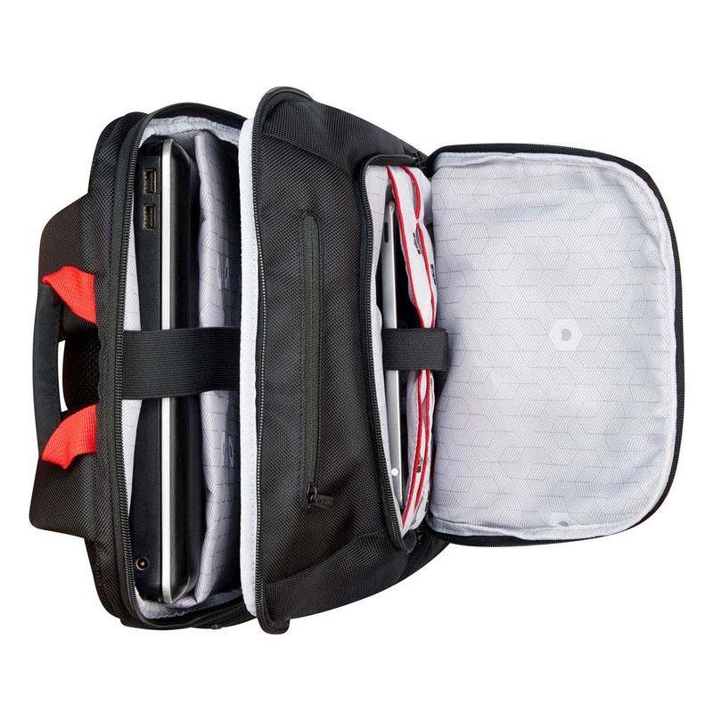 MOCHILA PORTANOTEBOOK 15,6" DELSEY PARVIS PLUS NEGRO-4