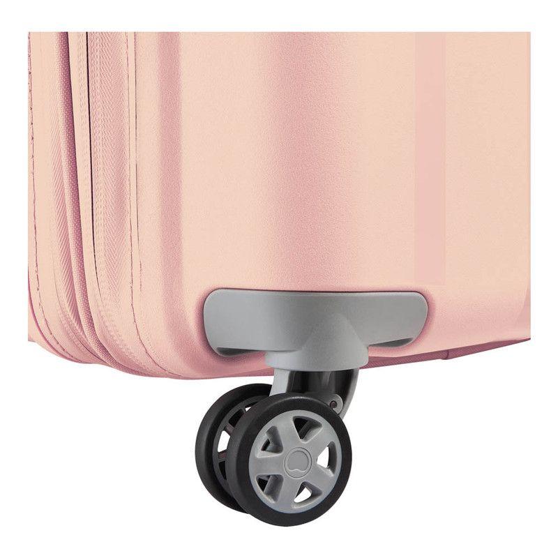 MALETA EXTRA GRANDE EXPANDIBLE 82 cm. DELSEY CLAVEL ROSA-7