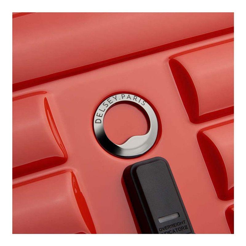 MALETA TRUNK MEDIANA 74 cm. DELSEY SHADOW 5.0 ROJO INTENSO-4