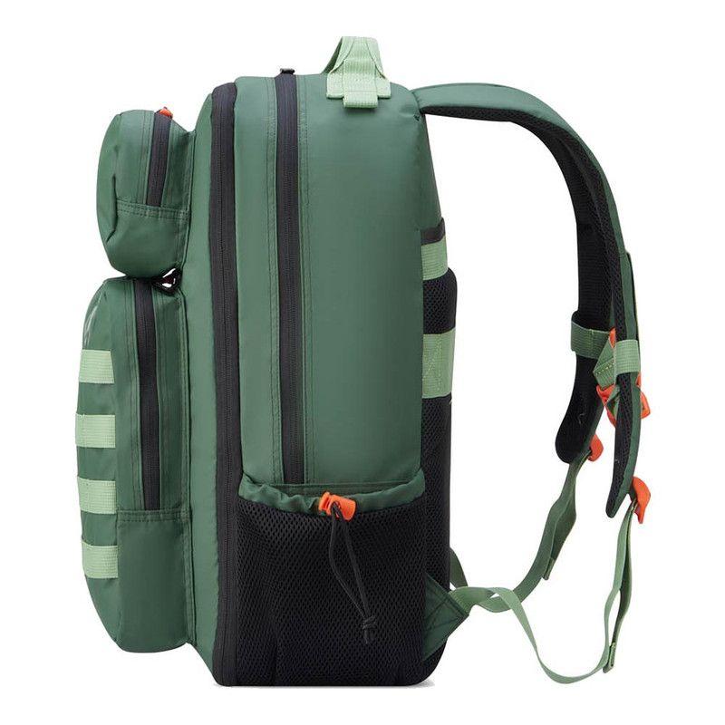 MOCHILA PORTANOT. TACTICA EXP.17" IMPERM. JEEP BY DELSEY 10B VERDE-3
