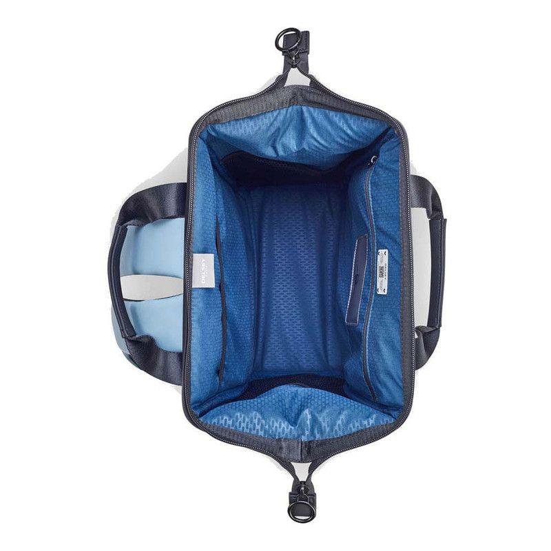 MOCHILA PORTANOTEBOOK IMPERMEABLE 14" DELSEY TURENNE SOFT CELESTE-2