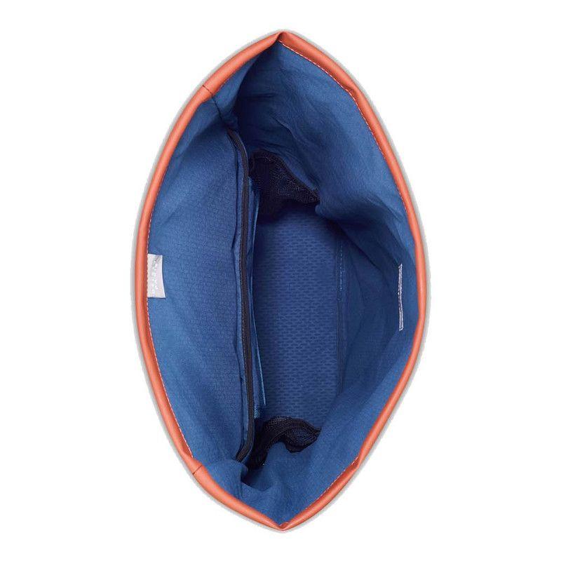 MOCHILA PORTAPC ROLLTOP IMPERMEABLE 14" DELSEY TURENNE SOFT NARANJA-2