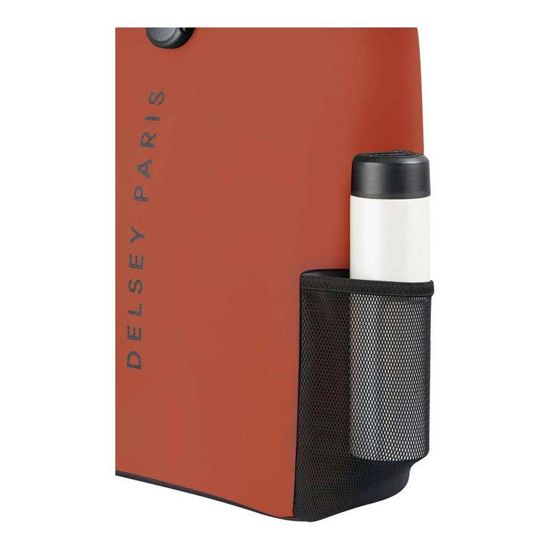 MOCHILA PORTAPC ROLLTOP IMPERMEABLE 14" DELSEY TURENNE SOFT NARANJA-9