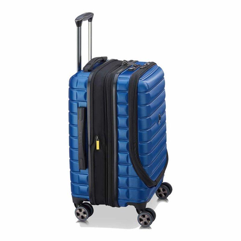 MALETA DE CABINA EXPAND. PORTAPC 55 CM. DELSEY SHADOW  5.0 AZUL-8