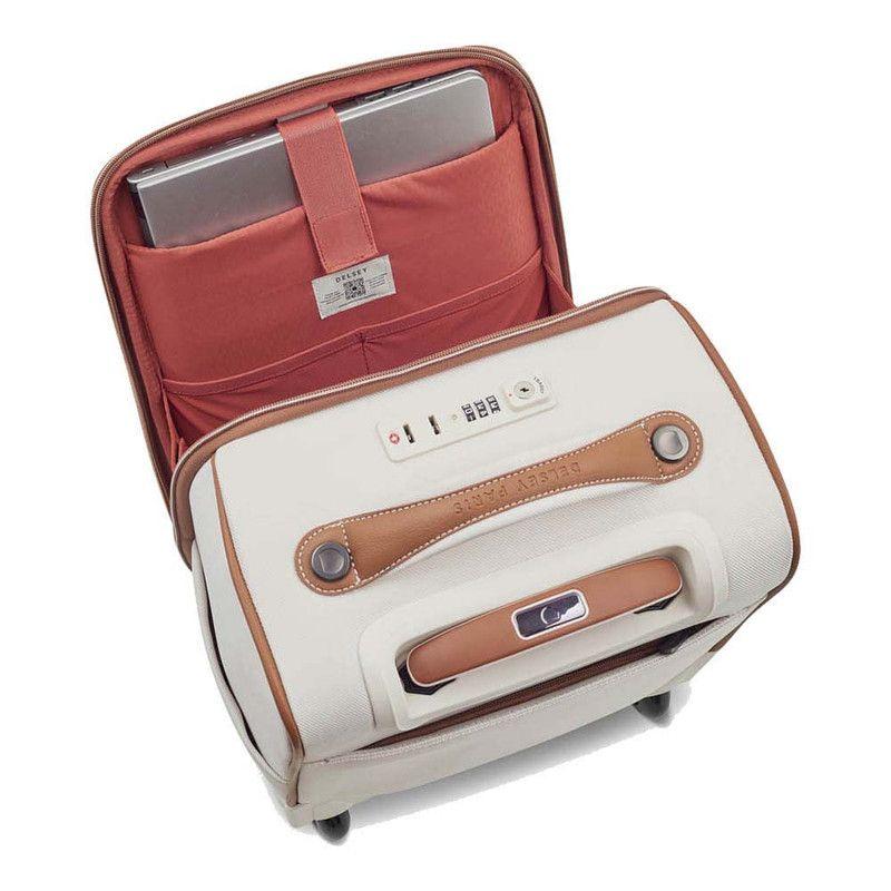 MALETIN CON CARRO UNDERSEATER DELSEY CHATELET AIR 2.0 BEIGE-9