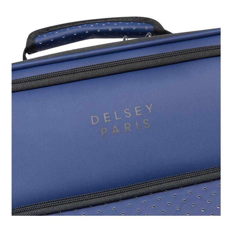 MALETA DE CABINA 55 cm. EXPAND. E IMPERM. DELSEY BONNEVILLE AZUL-5