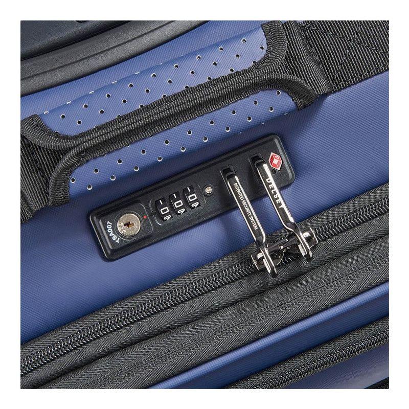 MALETA DE CABINA 55 cm. EXPAND. E IMPERM. DELSEY BONNEVILLE AZUL-8