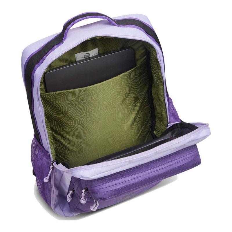 MOCHILA PORTANOTEBOOK 15,6" JEEP BY DELSEY 15B VIOLETA-7